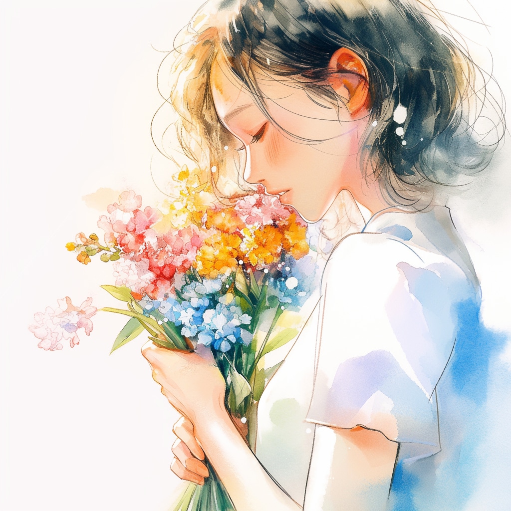花束を君に | の人気AIイラスト・グラビア