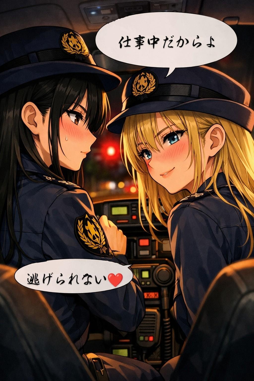 パトロール（女性警察官の日　02）