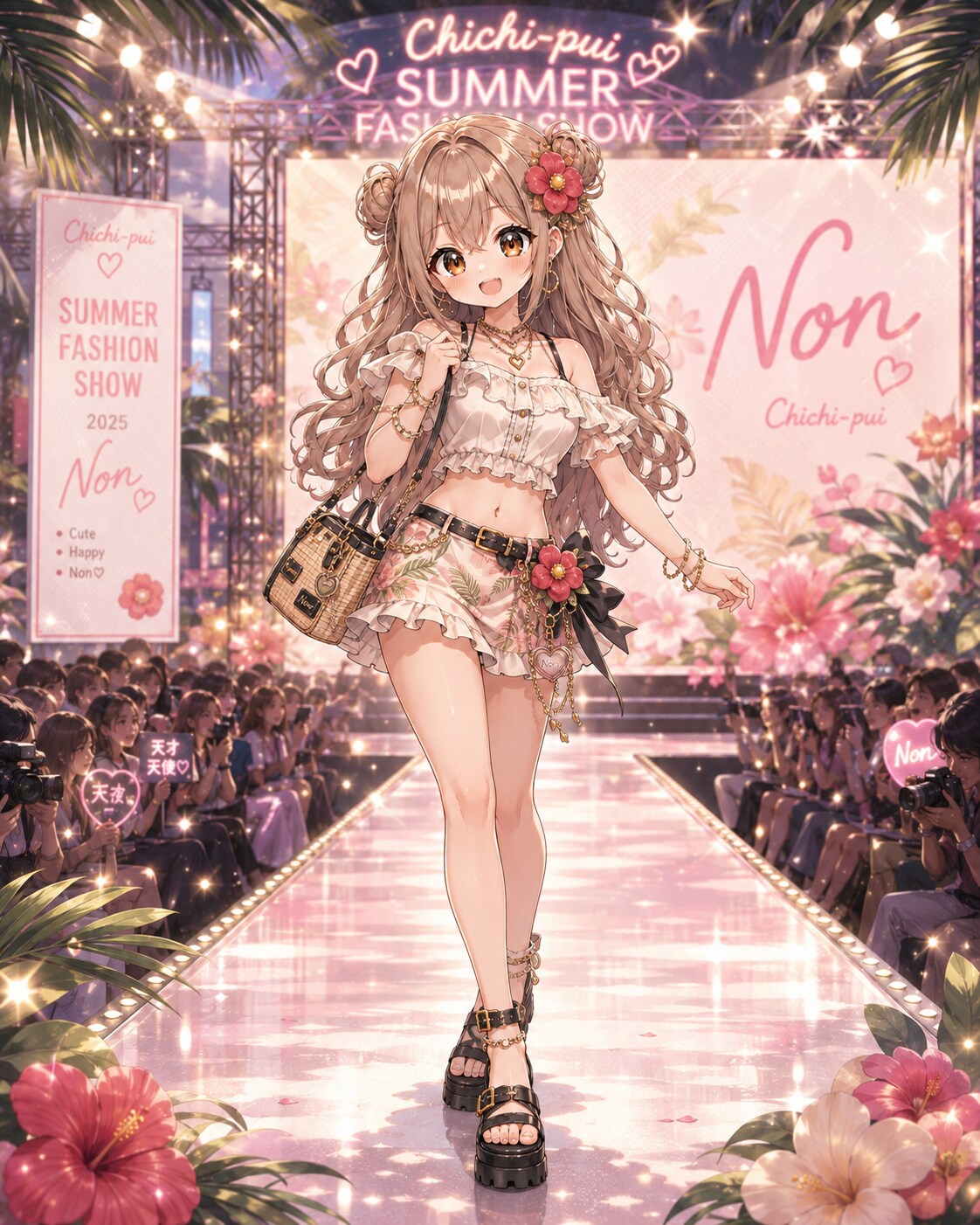 夏色ランウェイ、のんがいただきっ♡