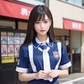 制服可愛いでしょ？ 3枚目