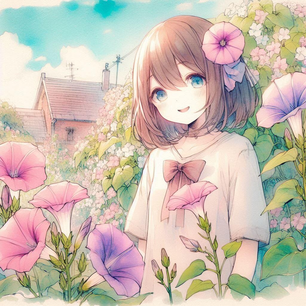 生活を侵食するアサガオ