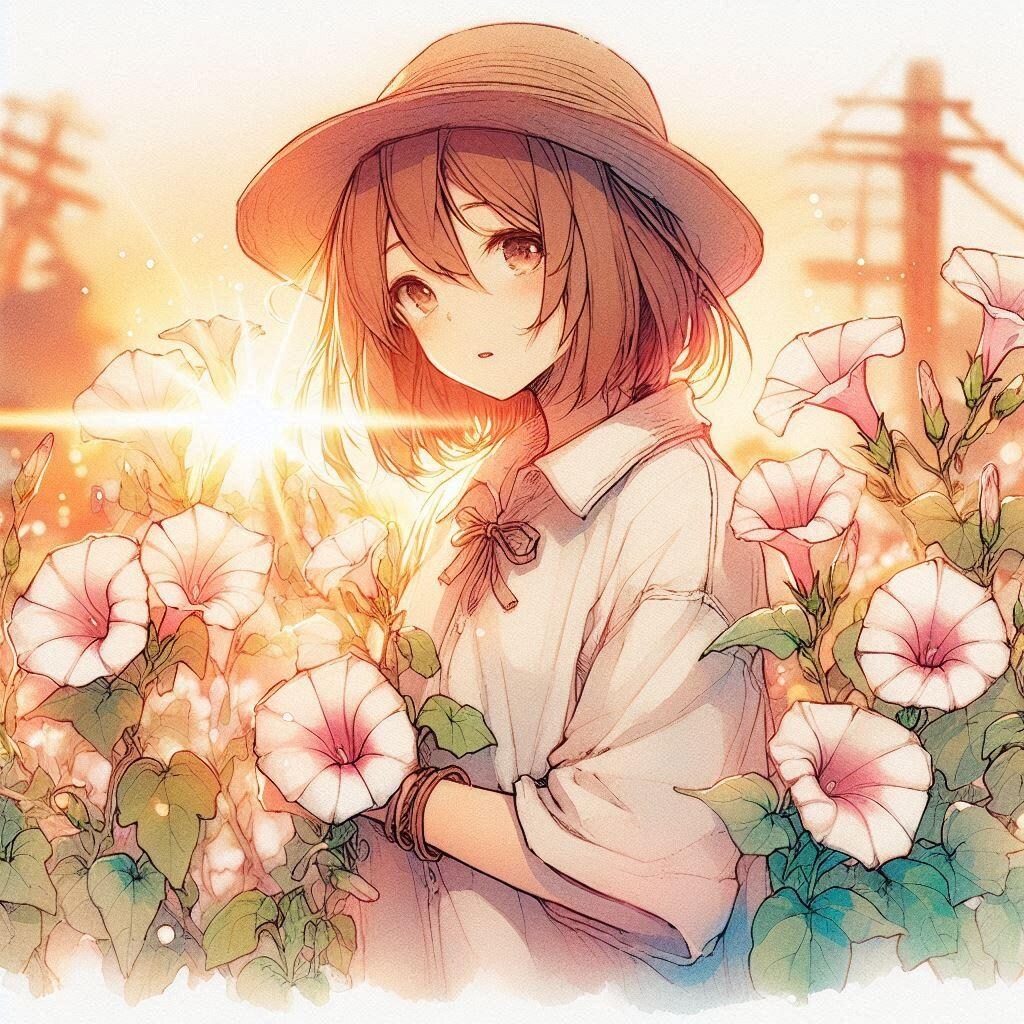 生活を侵食するアサガオ