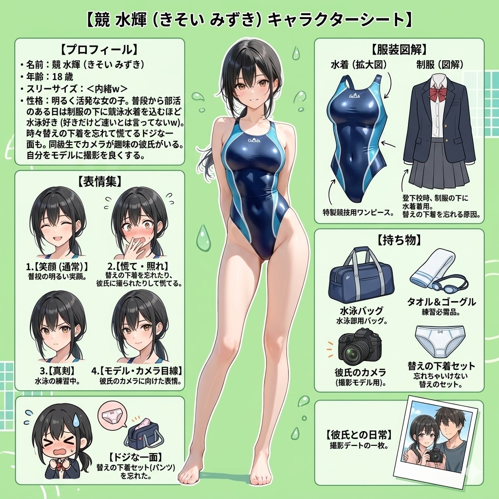 競水輝のキャラクターシート
