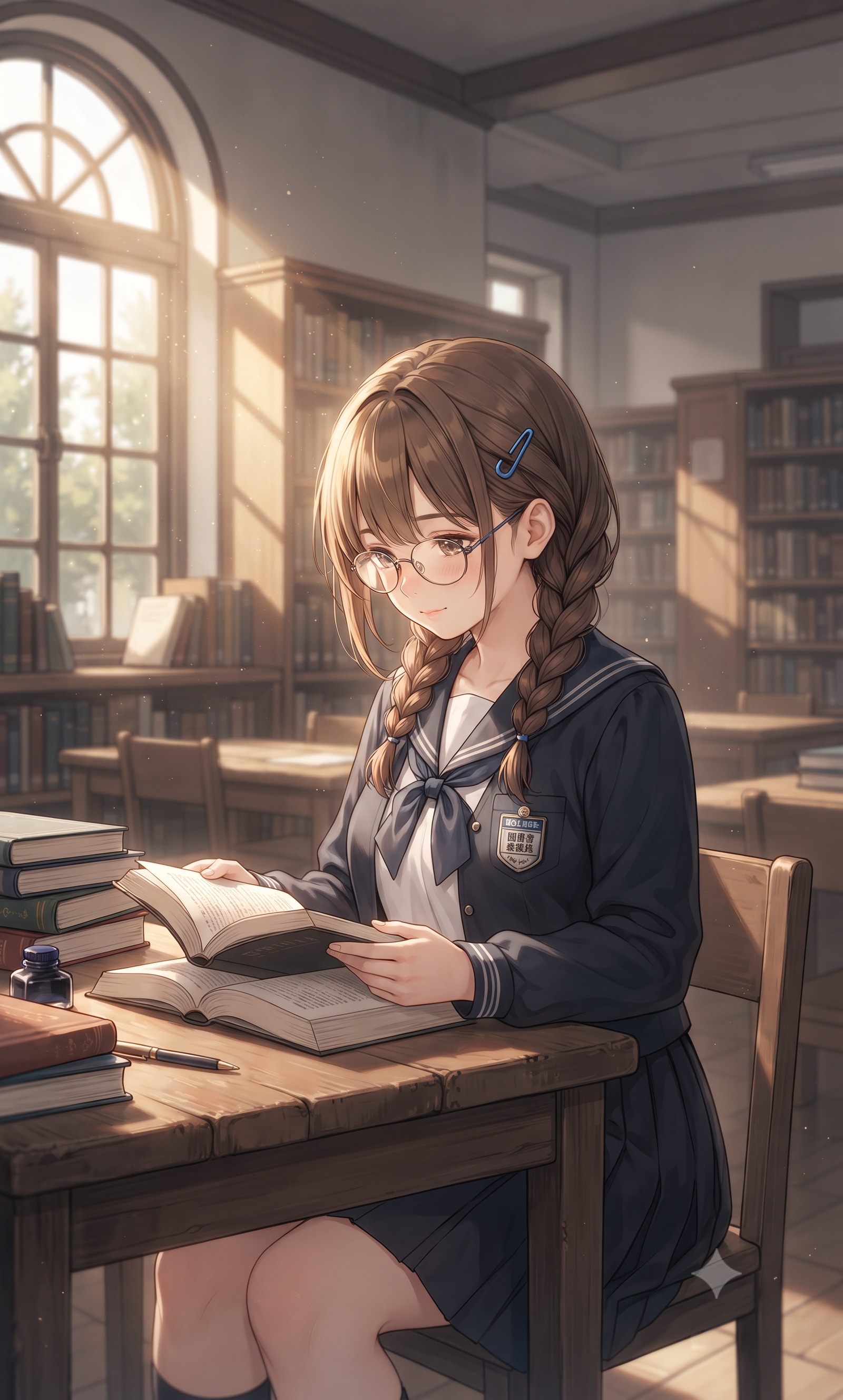 図書室の委員長
