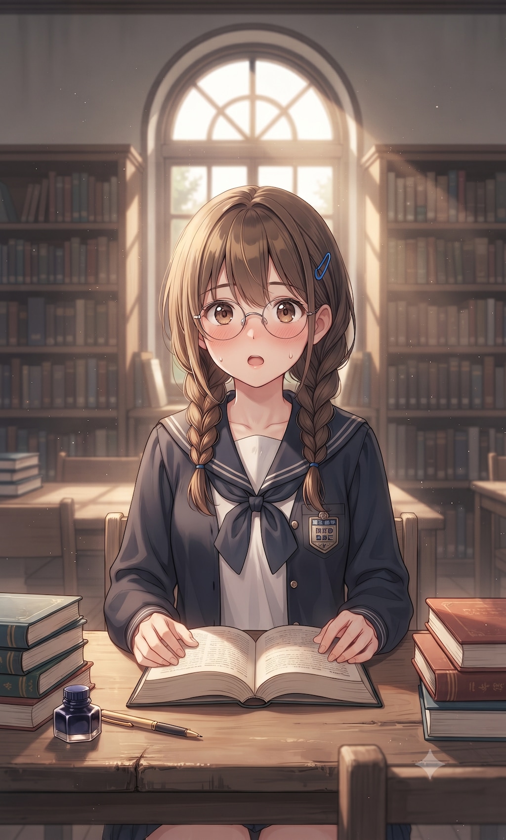 図書室の委員長