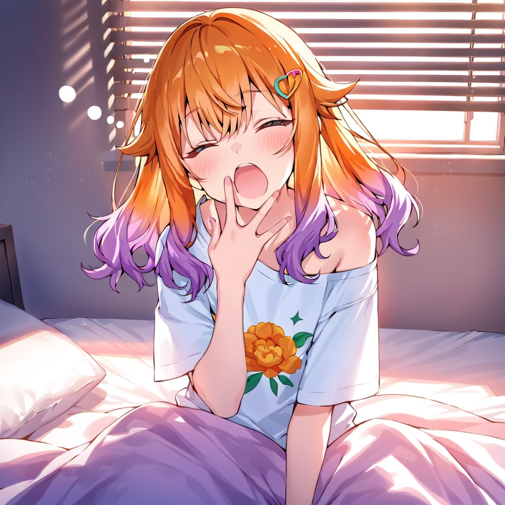 まだ眠い…