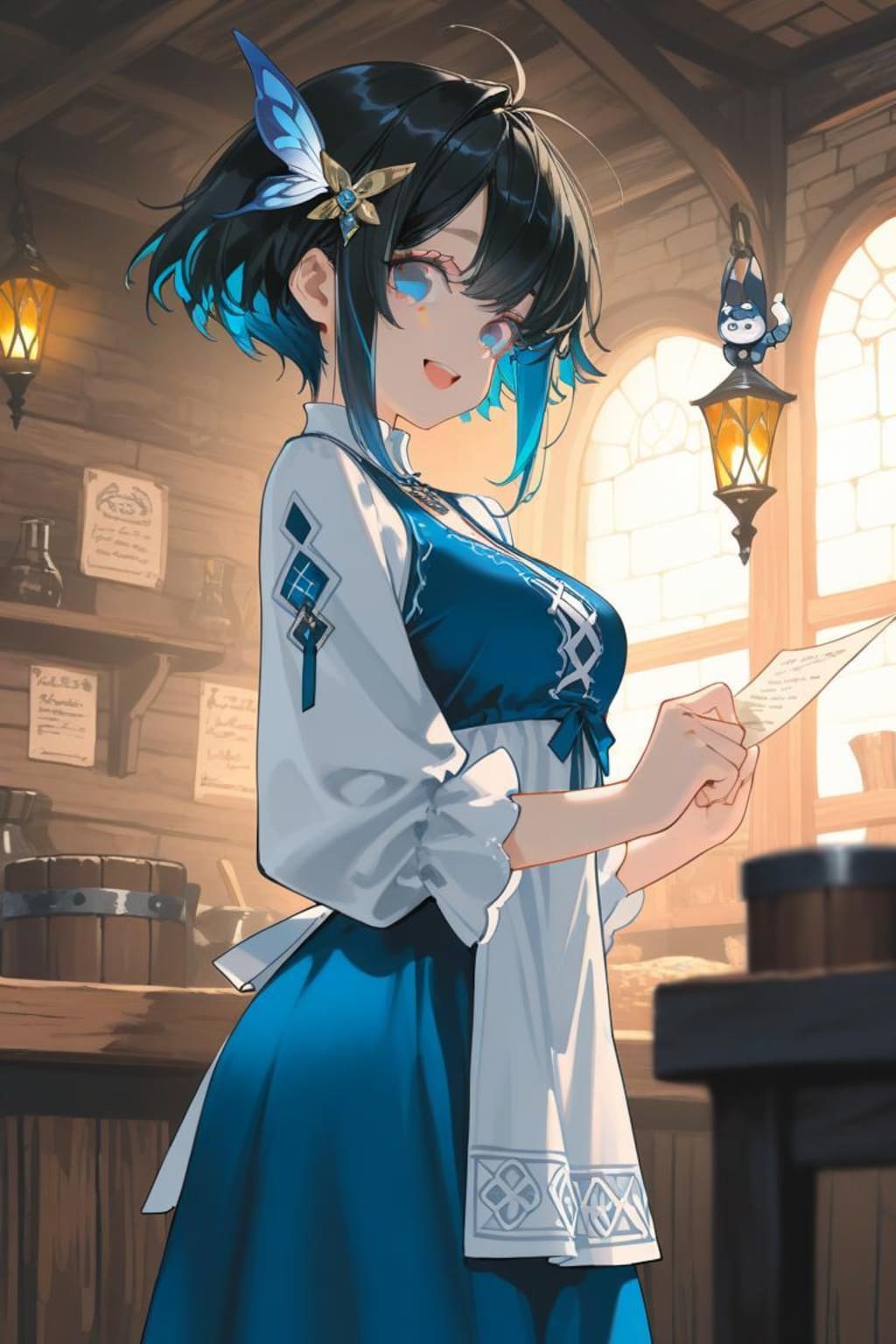 村クエスト受付嬢