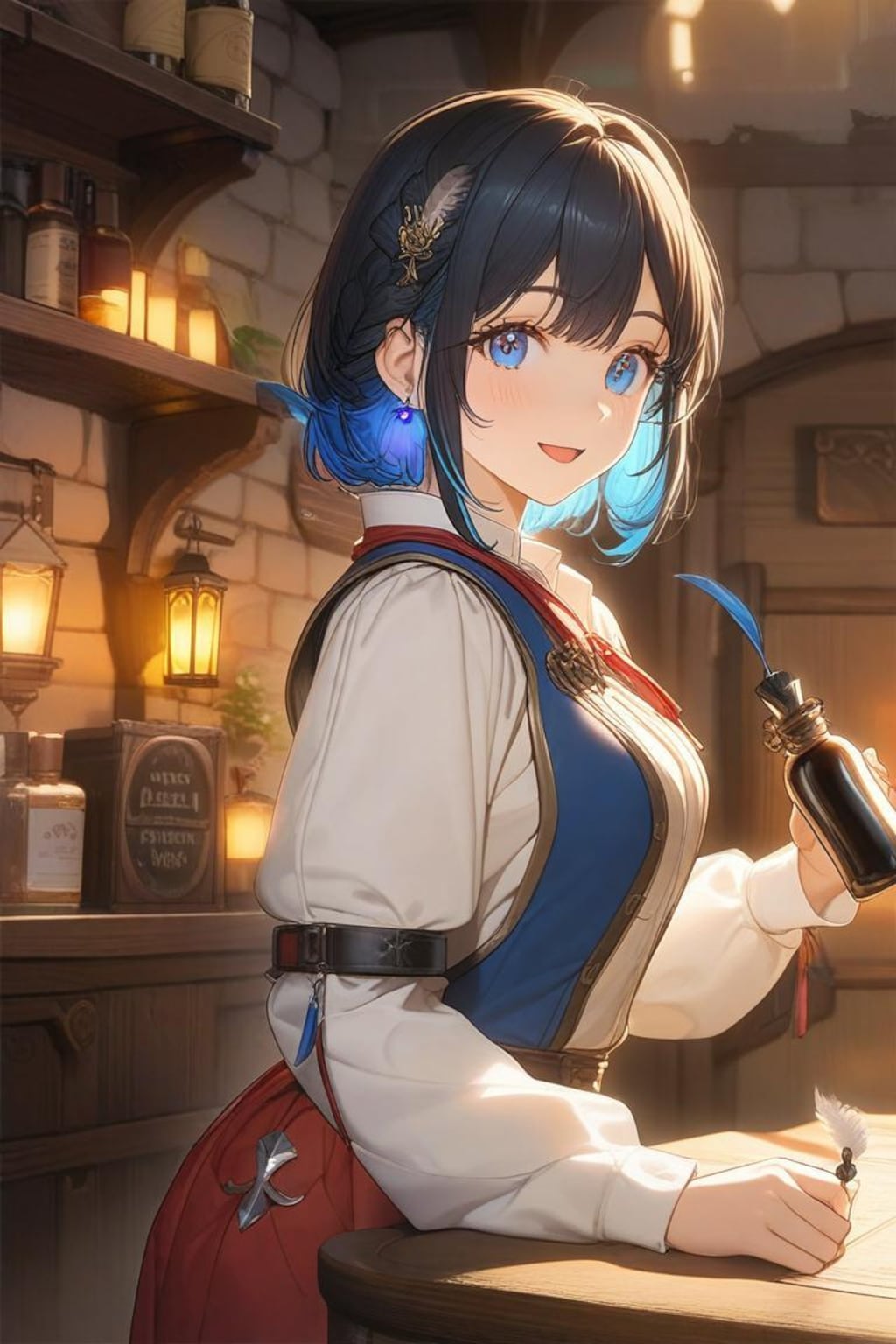 村クエスト受付嬢