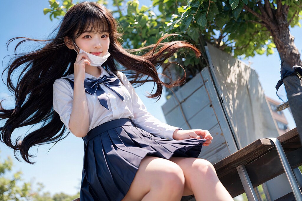 顎マスクちゃん