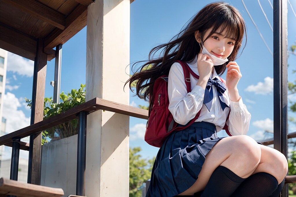 顎マスクちゃん