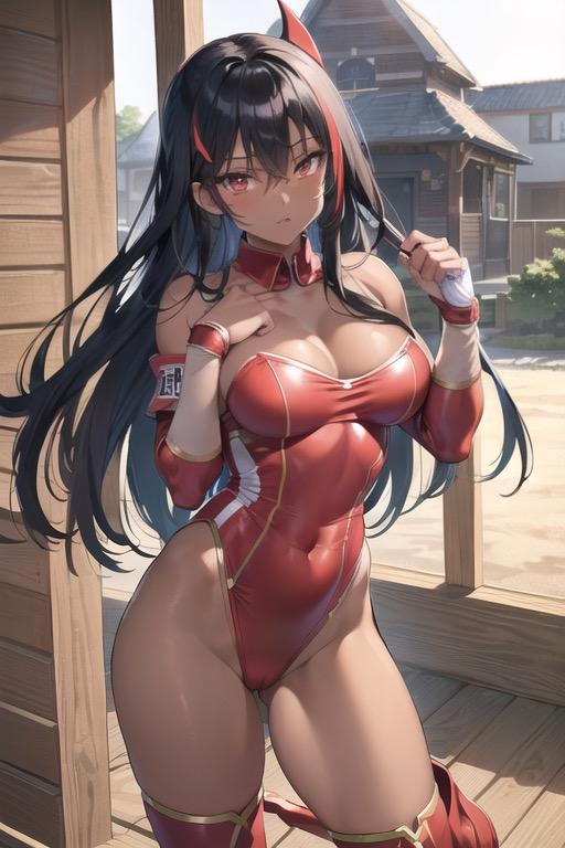 褐色女子プロレスラー5
