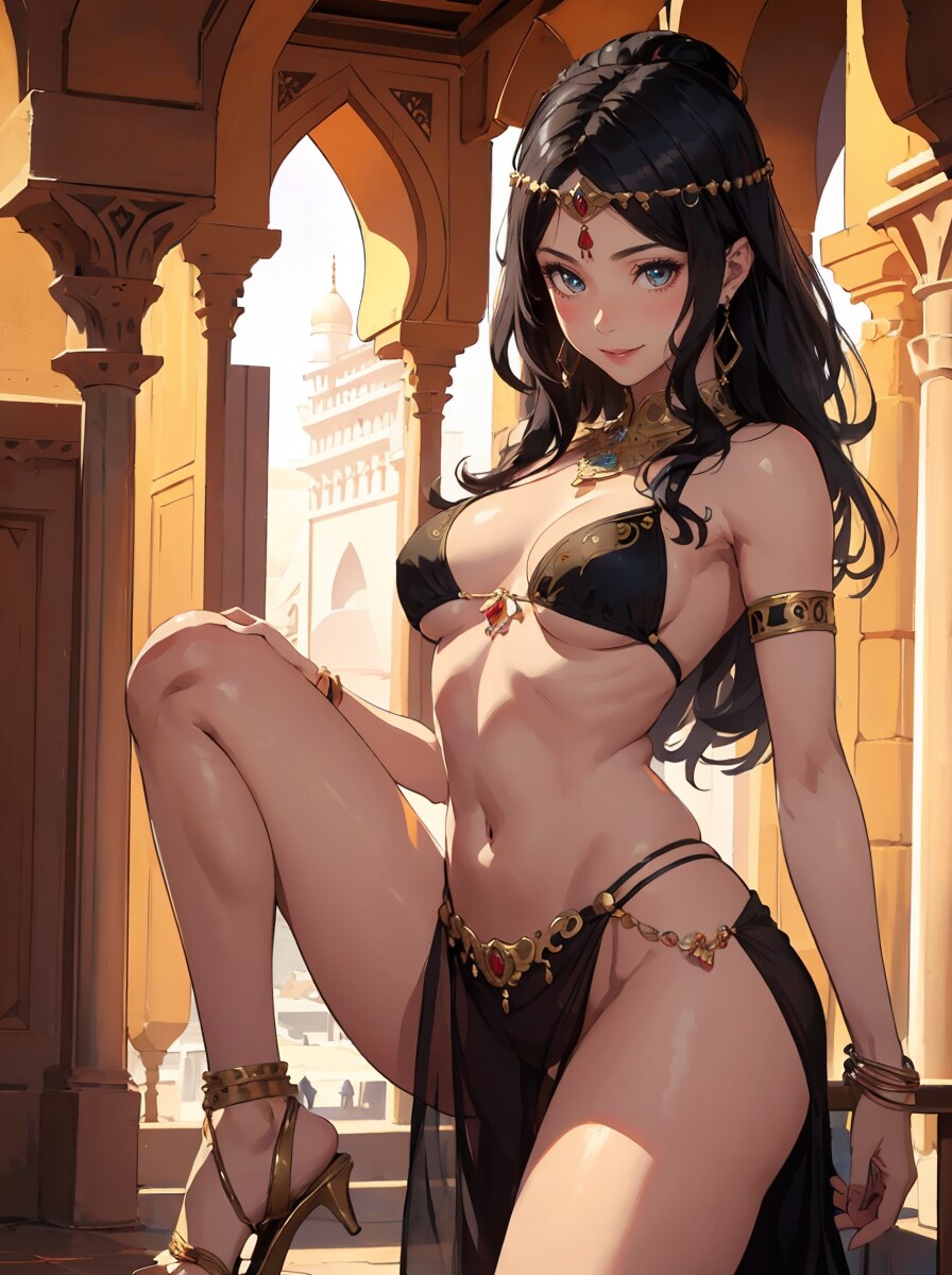 ハーレムダンサー(イラスト・セミリアル)