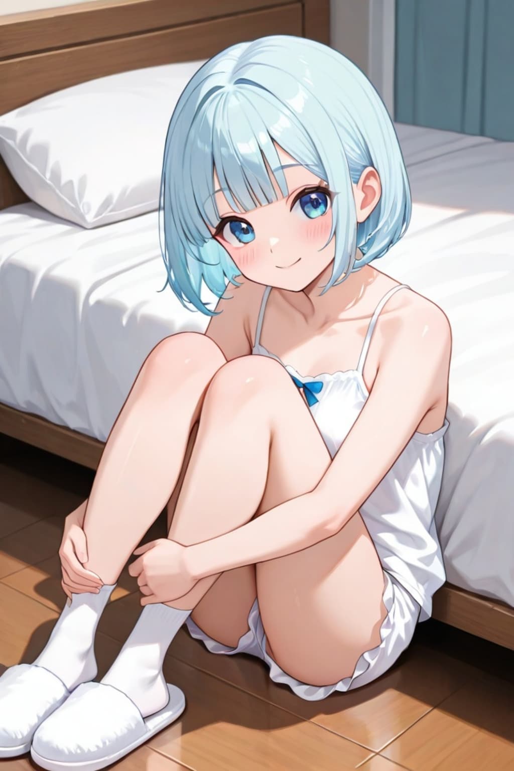 青髪ちゃん