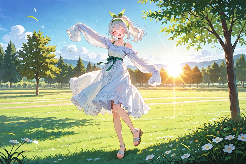 ポニテにチェンジ