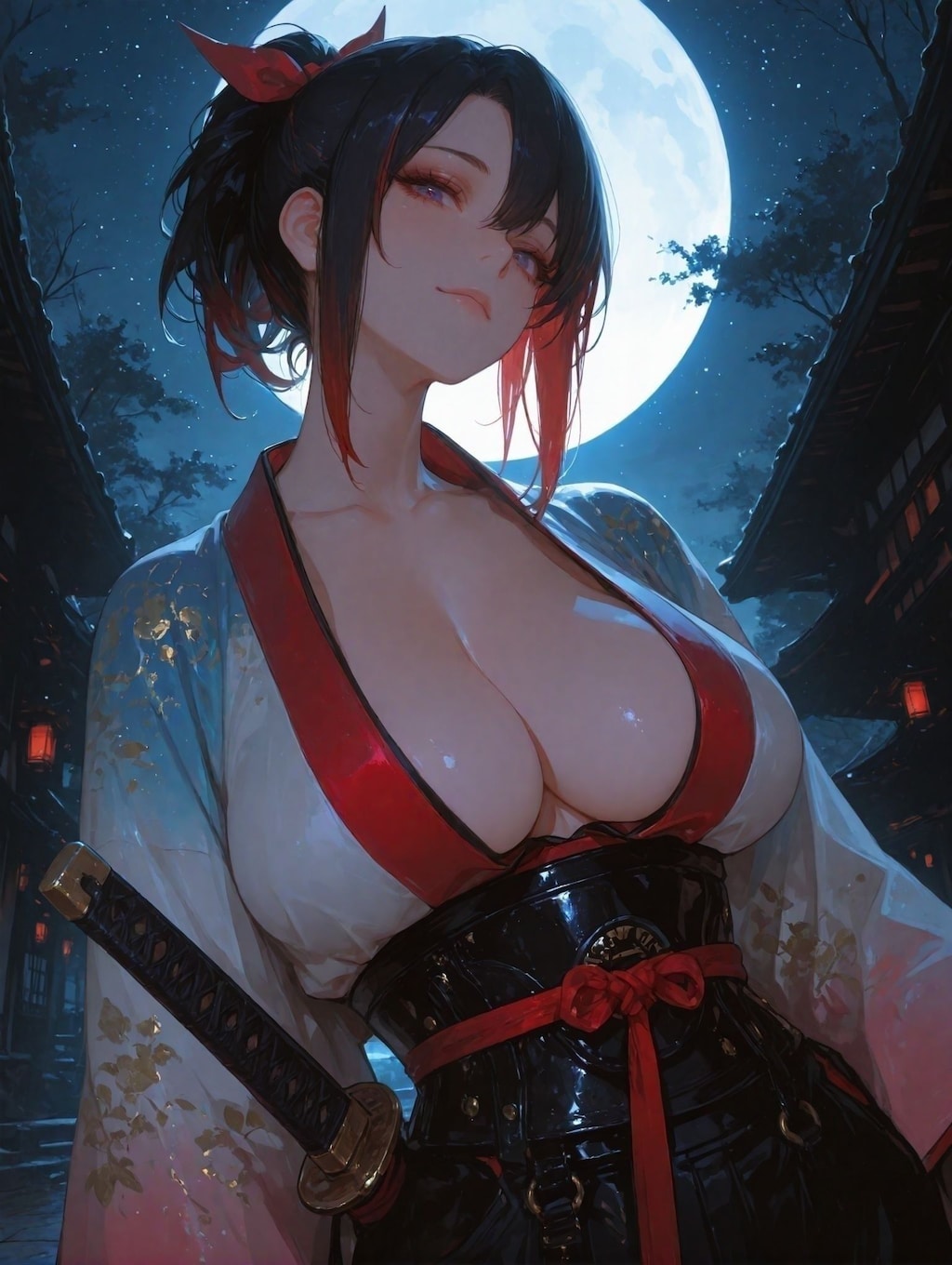 月下剣士