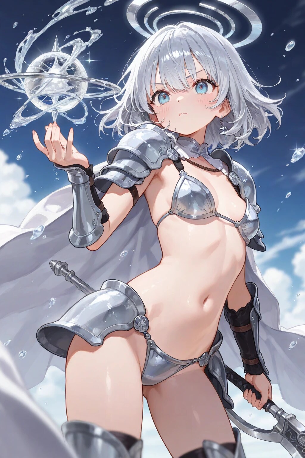 銀を操る少女