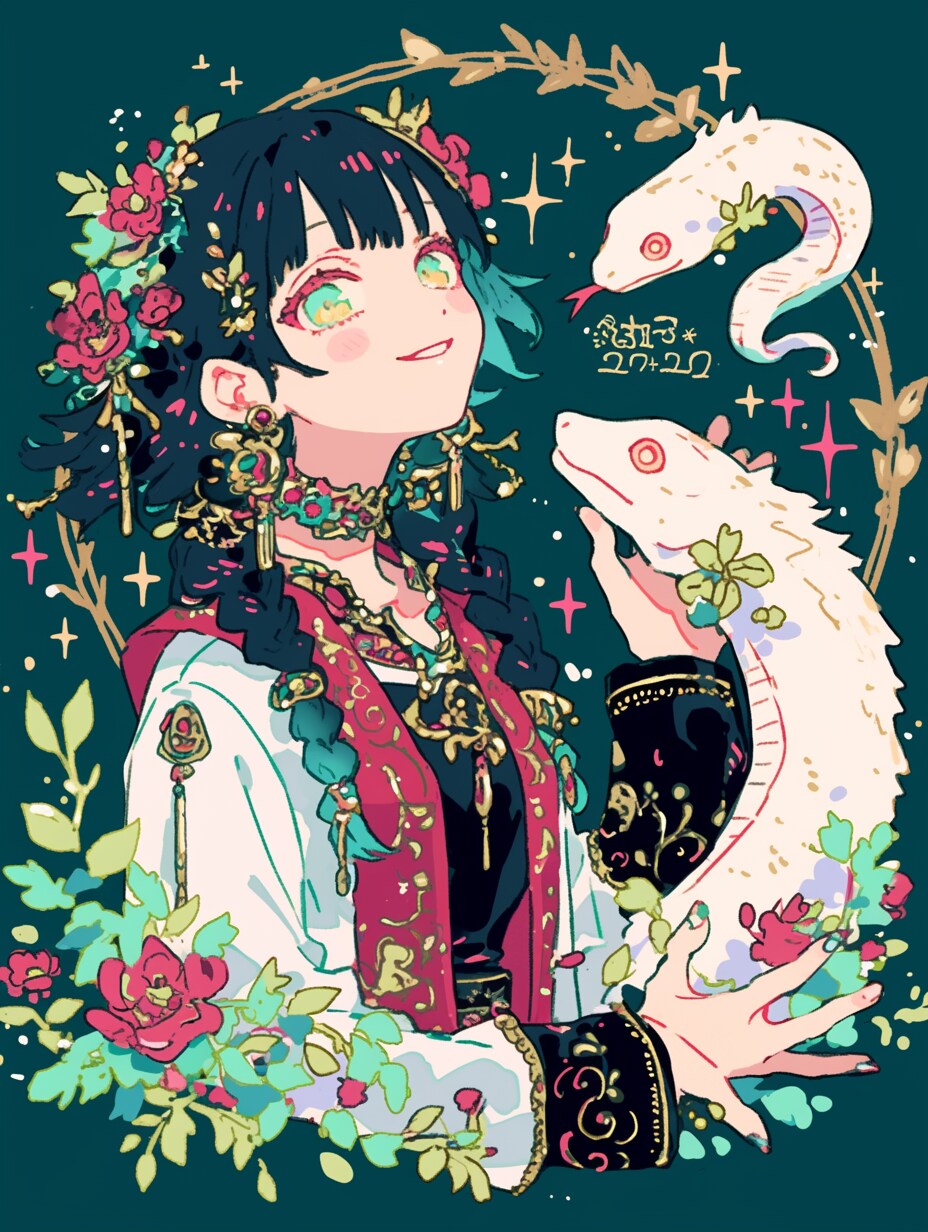 蛇と少女