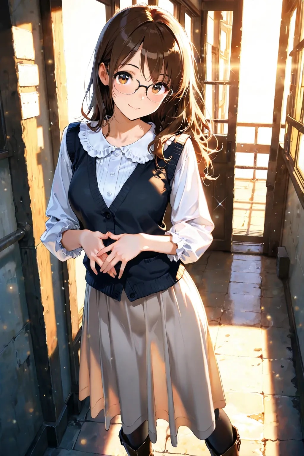 名前案と一輪の花を贈る