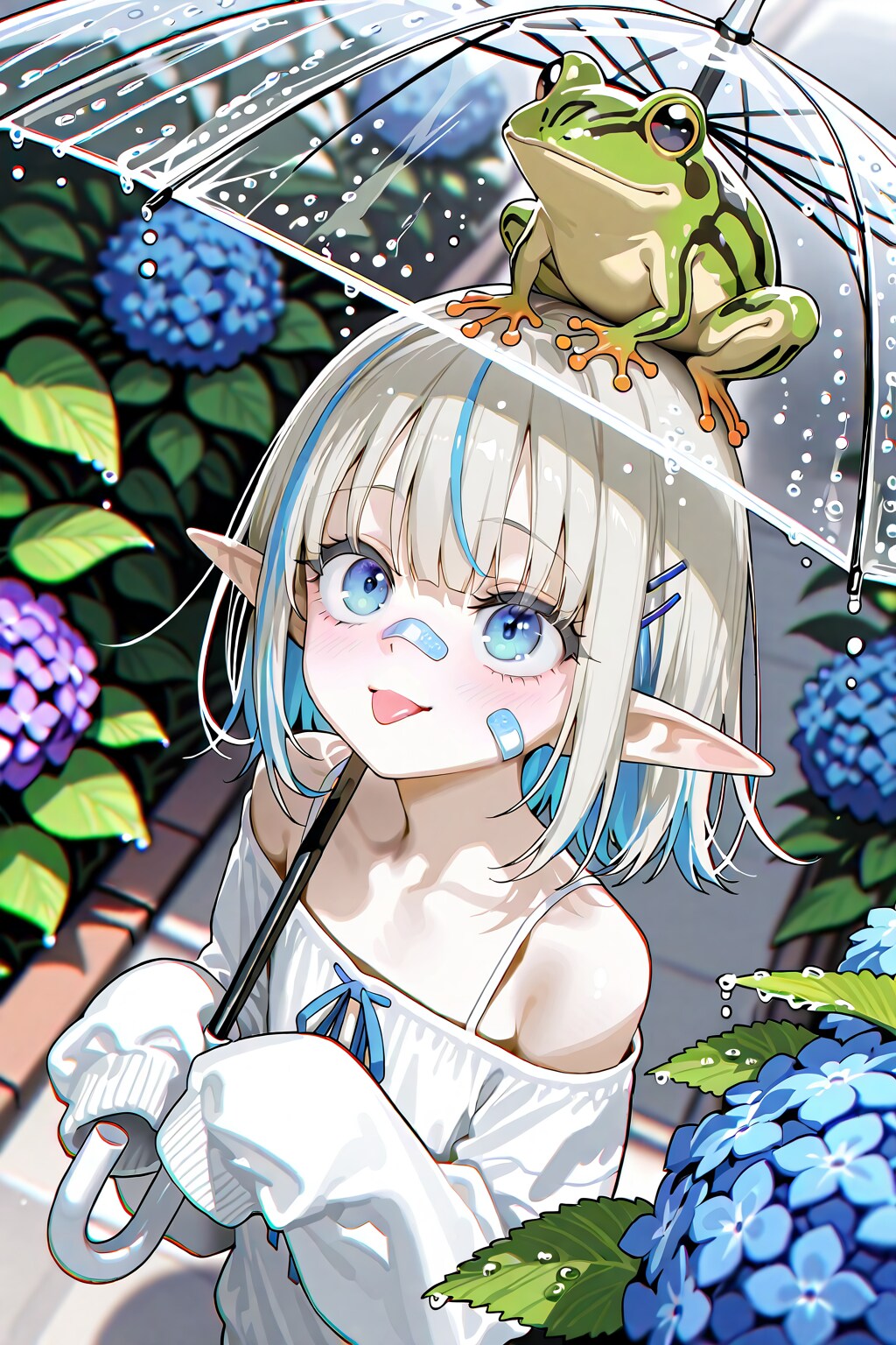 エルフの女の子