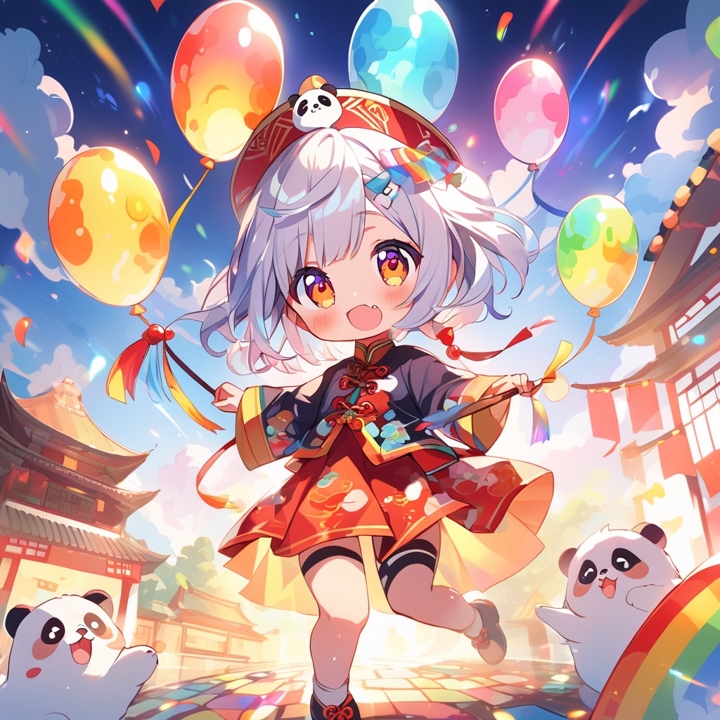 銀髪のキョンシーちゃん