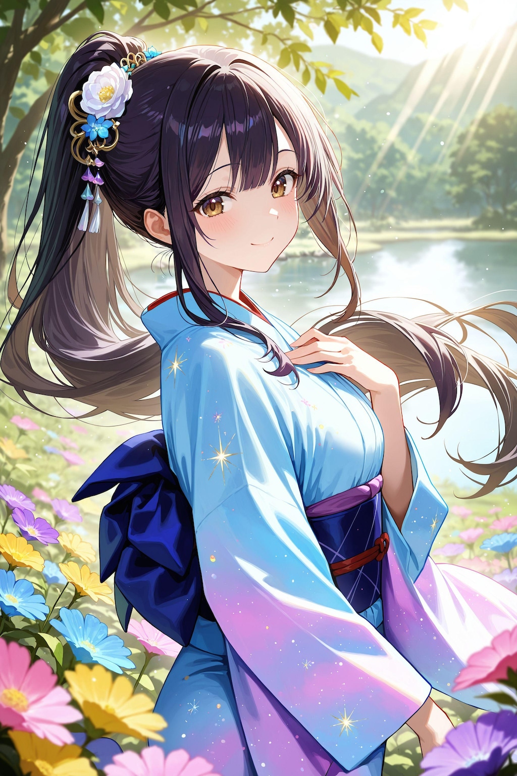 異世界の女神さま（アマテラスさん）