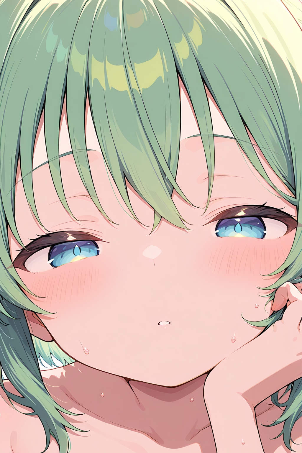 近くで見ると可愛い瞳なんだね。