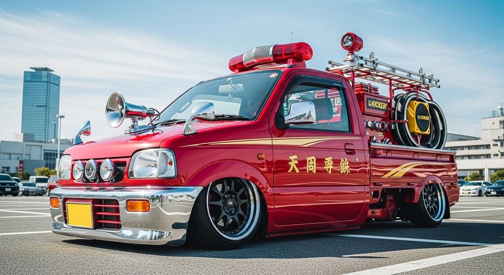 アルト消防車のドリ車