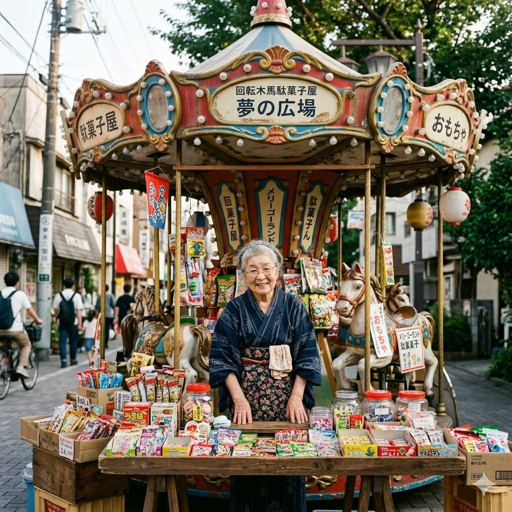 回転木馬の駄菓子屋