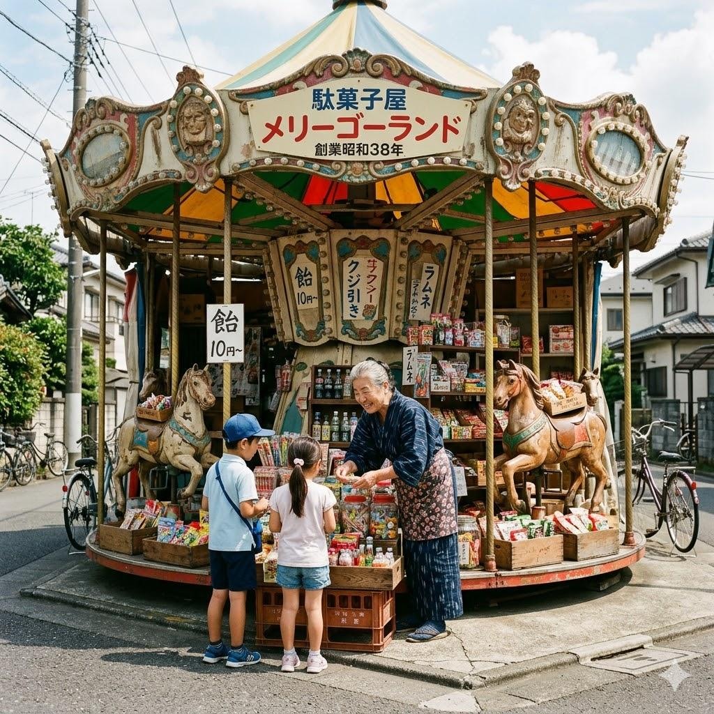 回転木馬の駄菓子屋