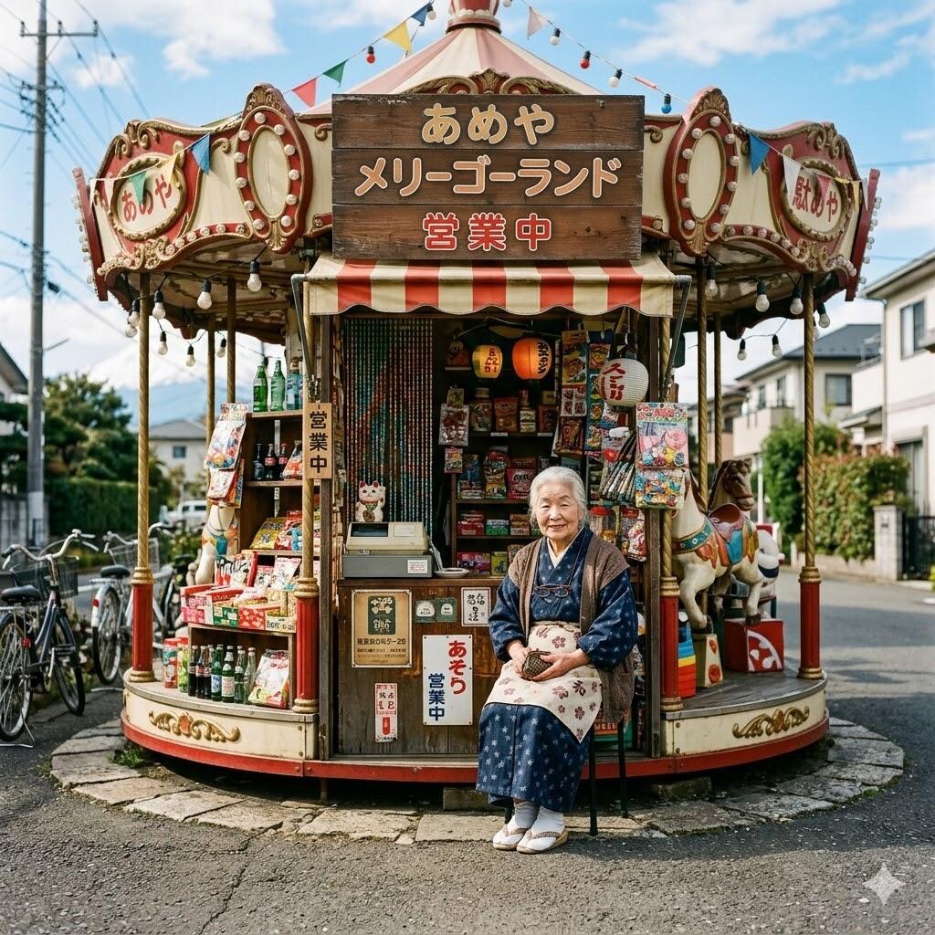回転木馬の駄菓子屋