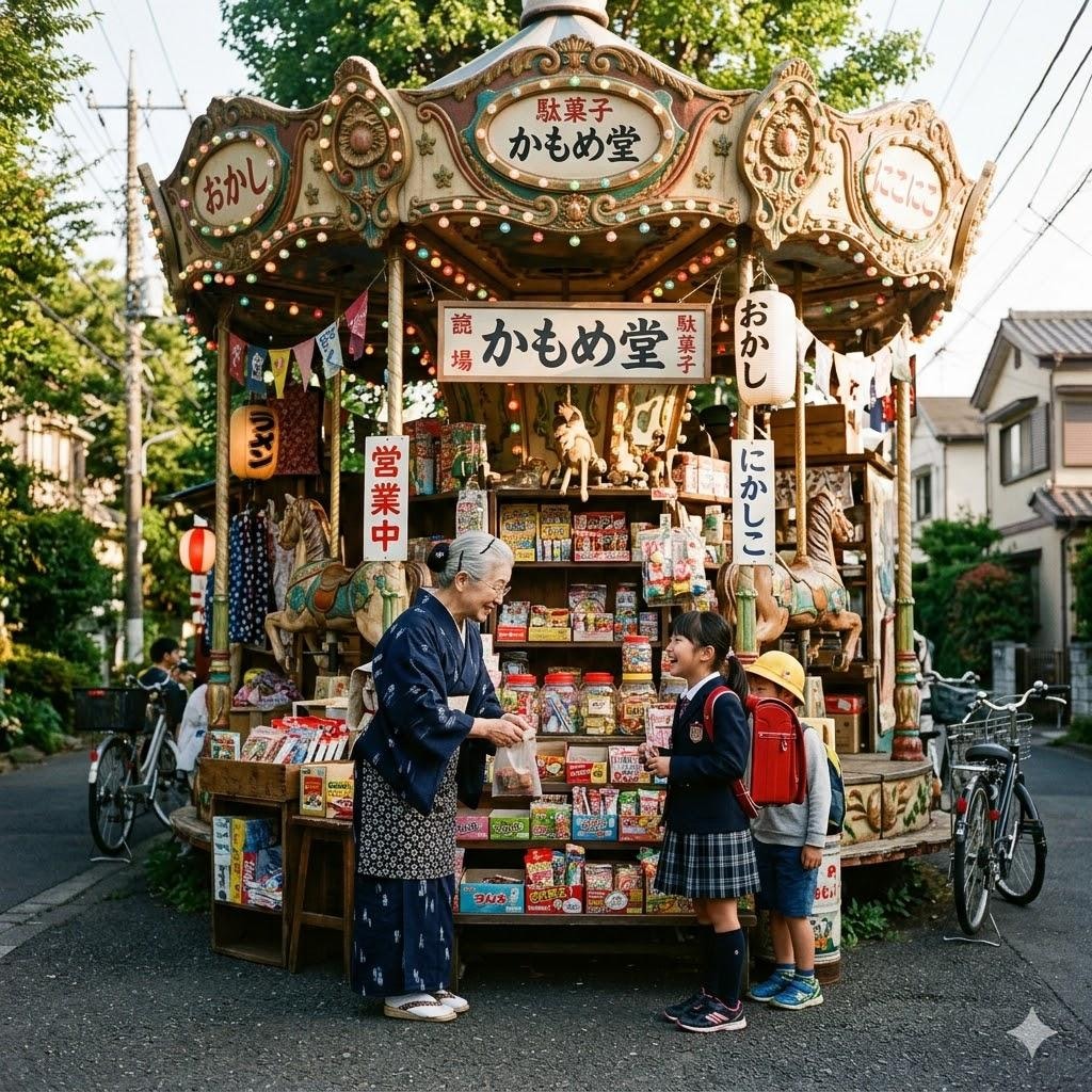 回転木馬の駄菓子屋