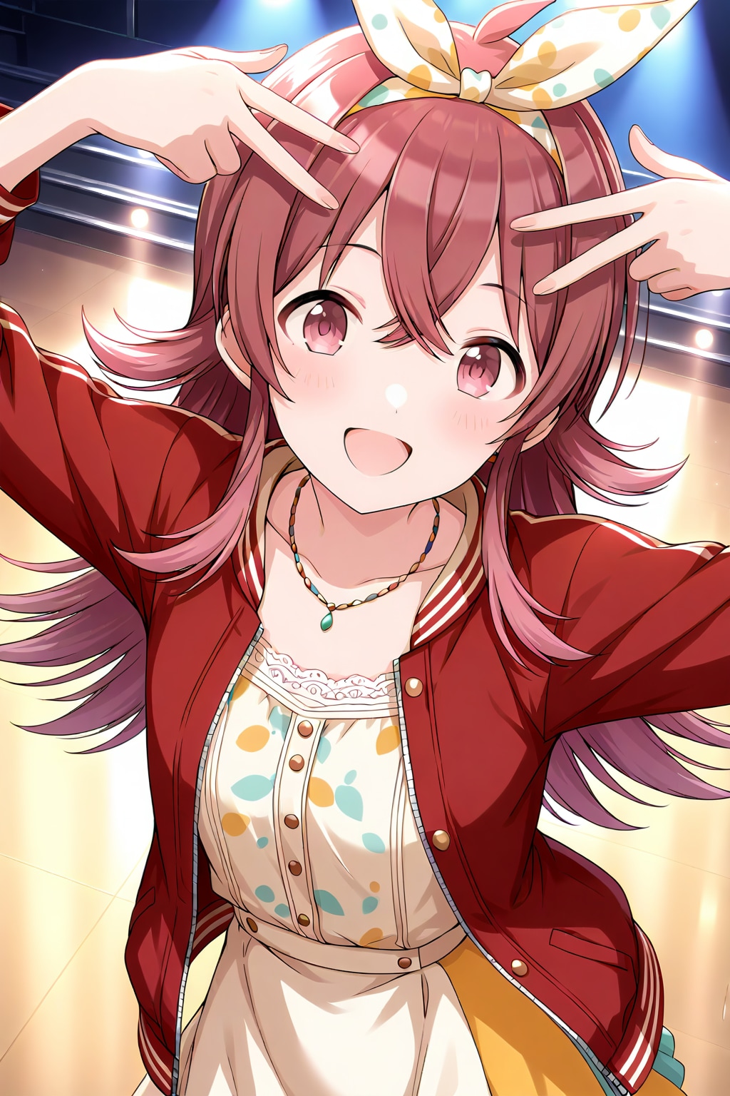 みんな・・・おはよう、えっとね、今週の応援団は、小宮果歩がご指名だよ。 | の人気AIイラスト・グラビア