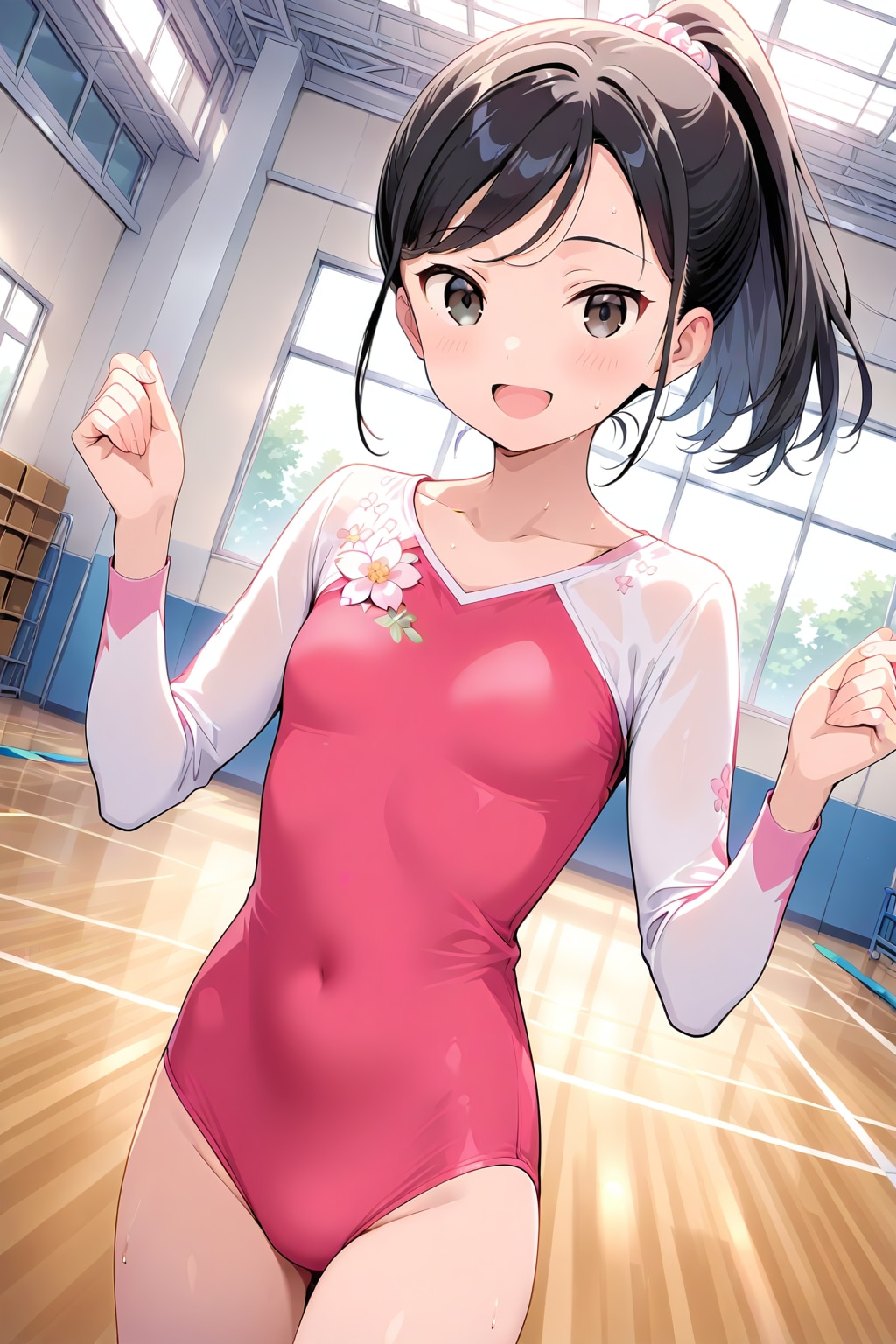 新体操部の沙希ちゃん✨２２