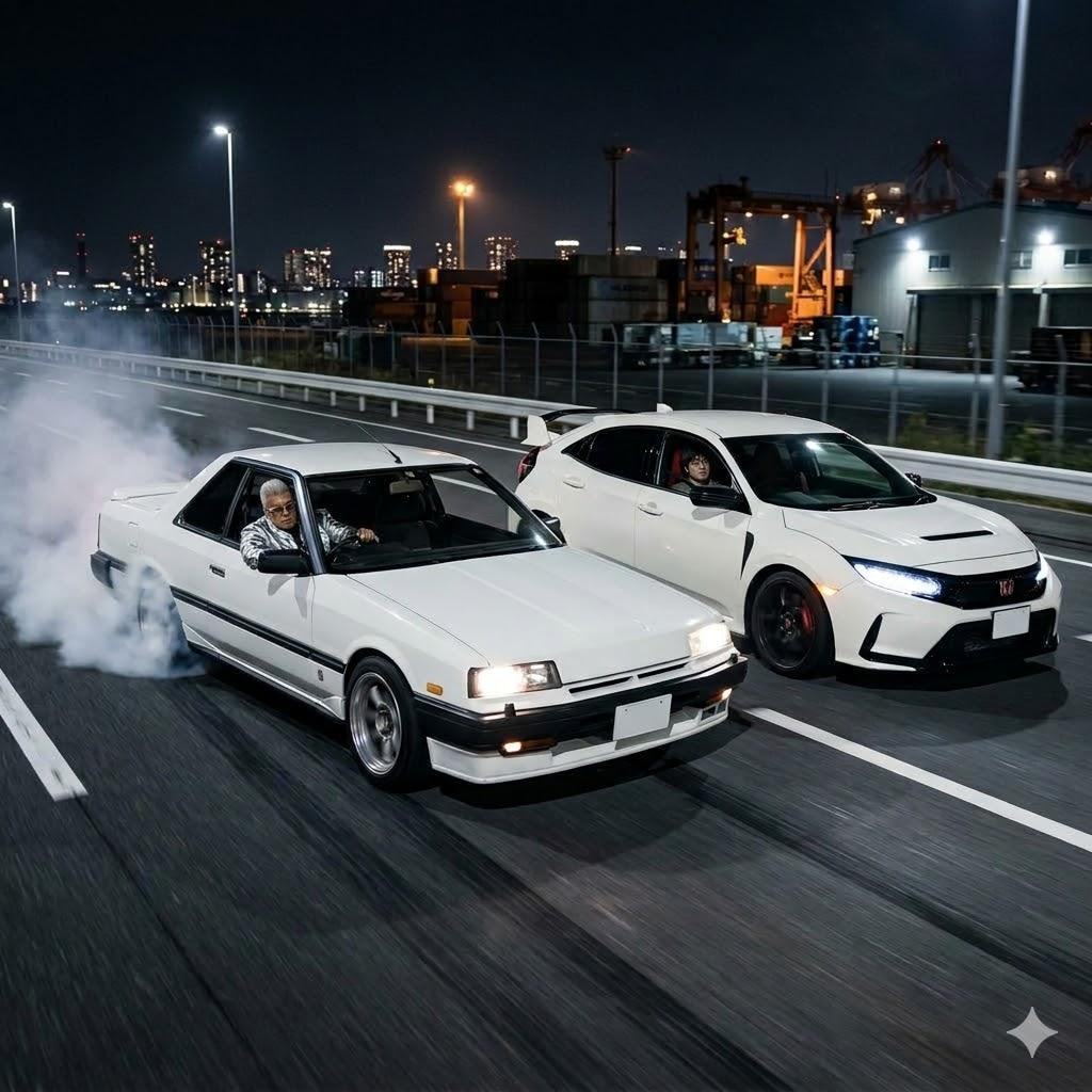 俺の鉄仮面とハリ合おうてかぁ❗❗兄ちゃんよぉ😁