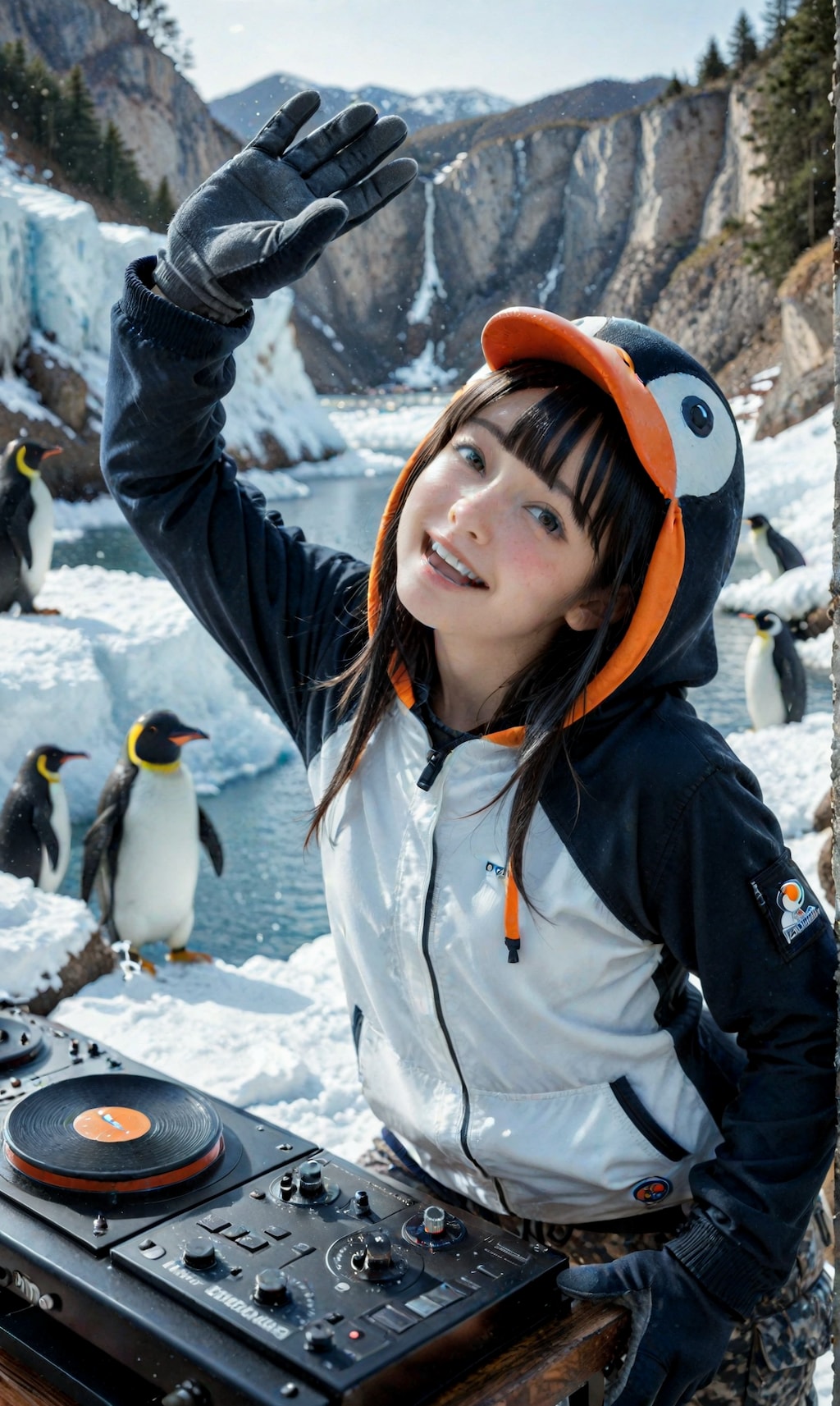 DJペンギンちゃん再び