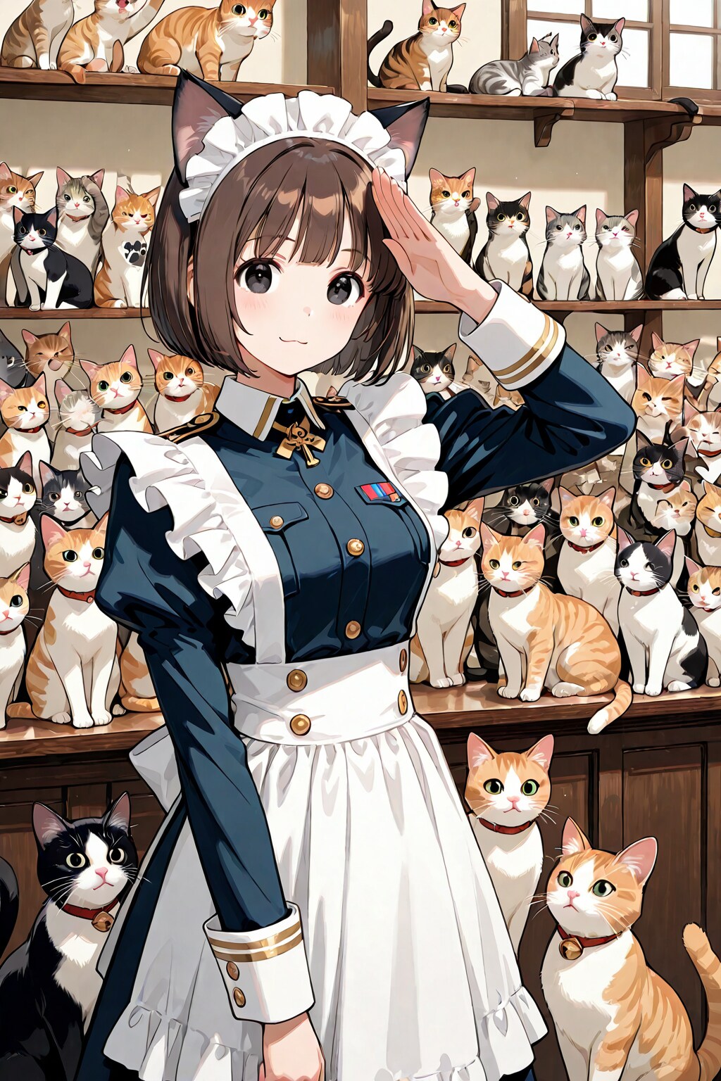 猫分隊へようこそ | の人気AIイラスト・グラビア