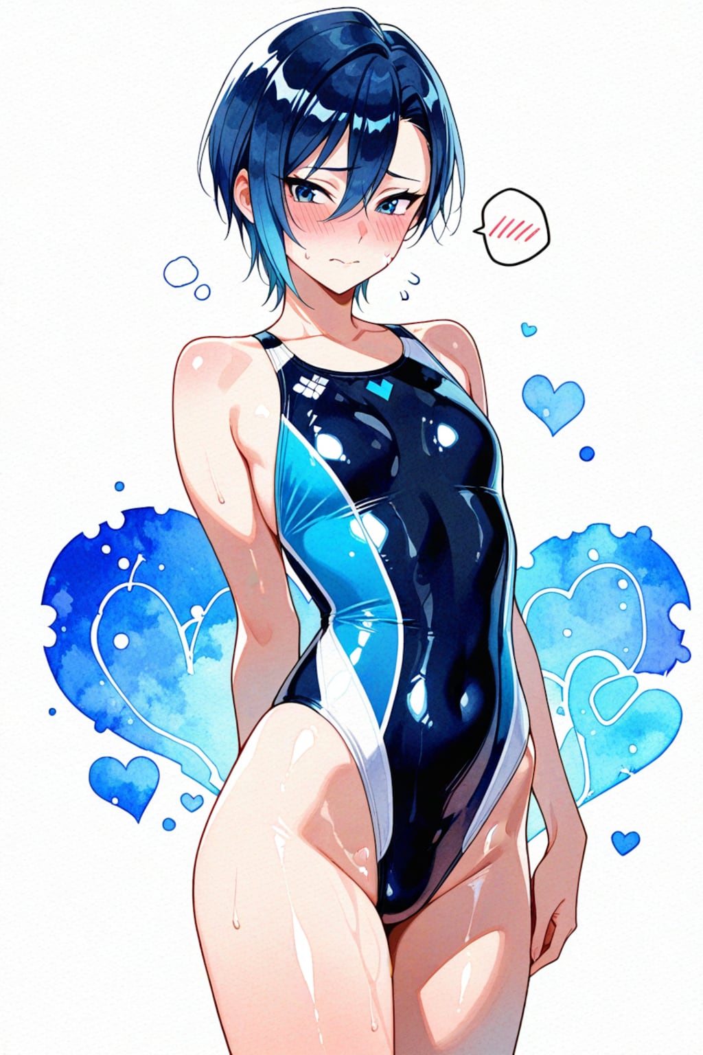 青木凛先生お誕生日お祝いFA♪・・普段はクールビューティーな凛先生♪でも年下幼馴染彼氏が絡むと途端に乙女にチェンジ💕♪