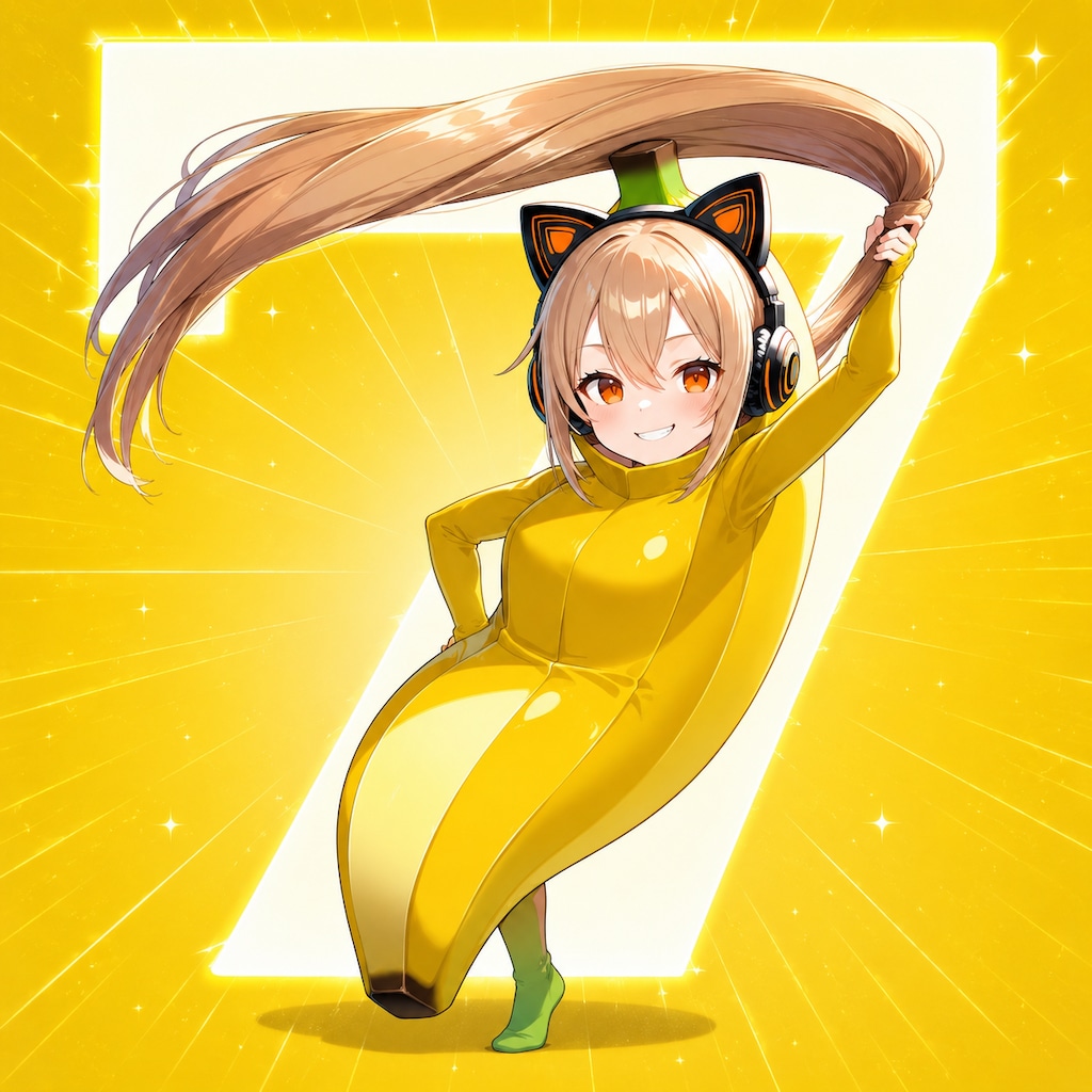 12.「な」→「７」ミラ