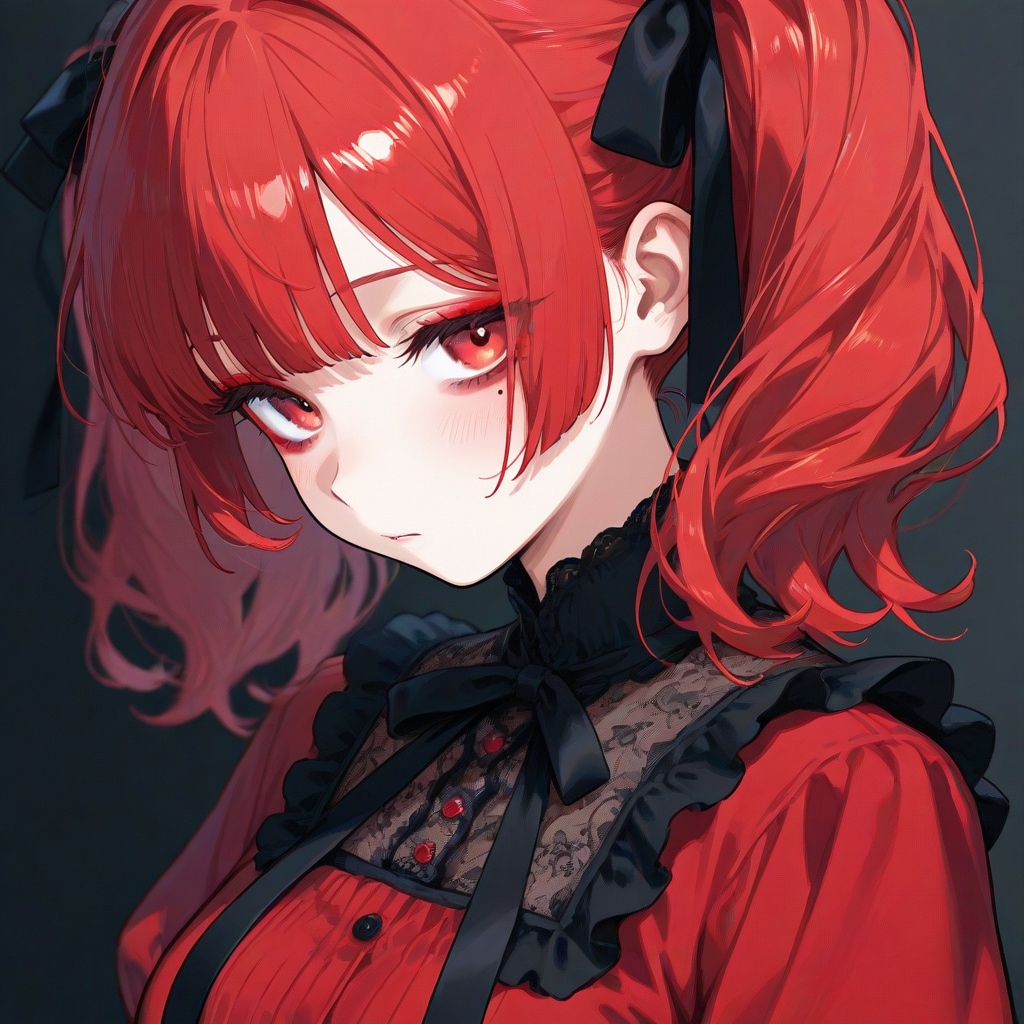 レッド・ドレス　POM38