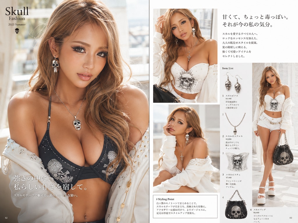 スカルファッション特集