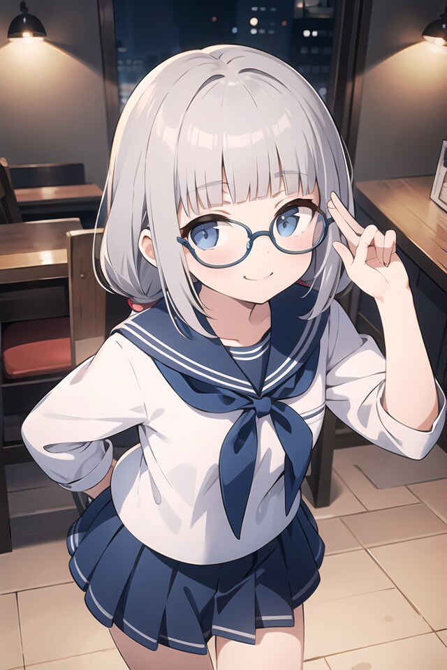 眼鏡っ娘