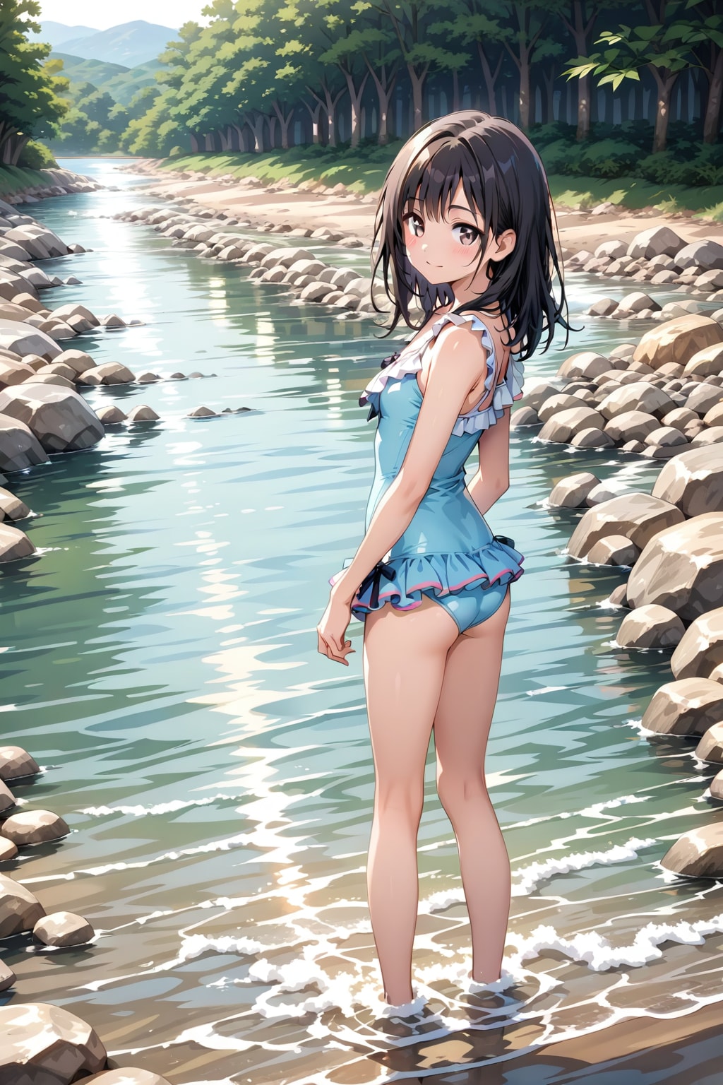 川遊びで涼しみたい