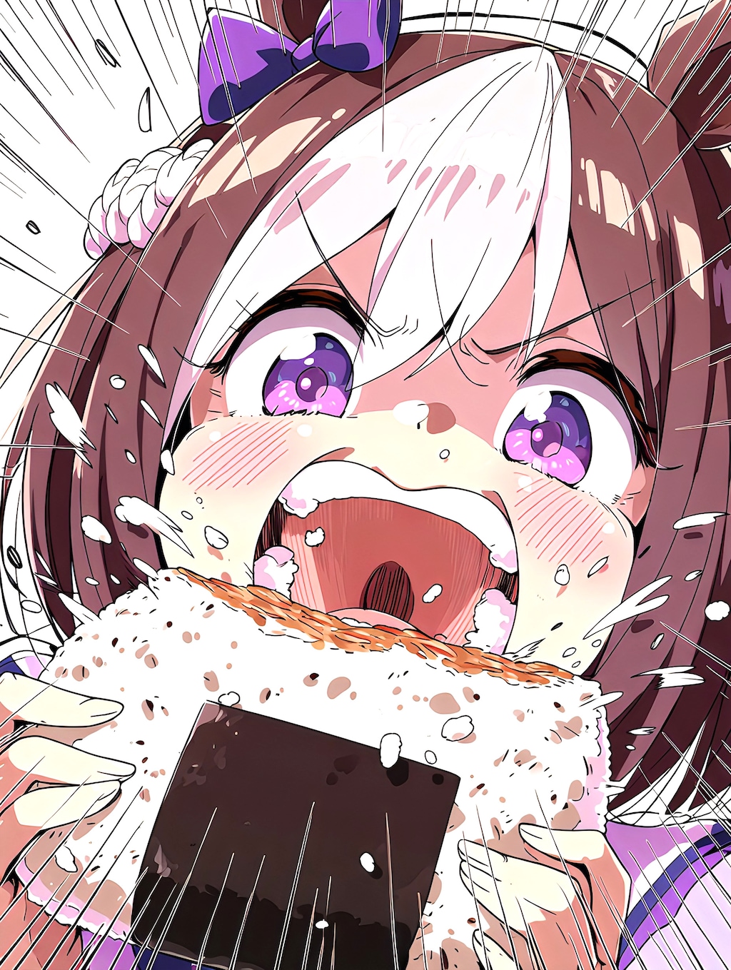 米は残さず食べるんだよ！