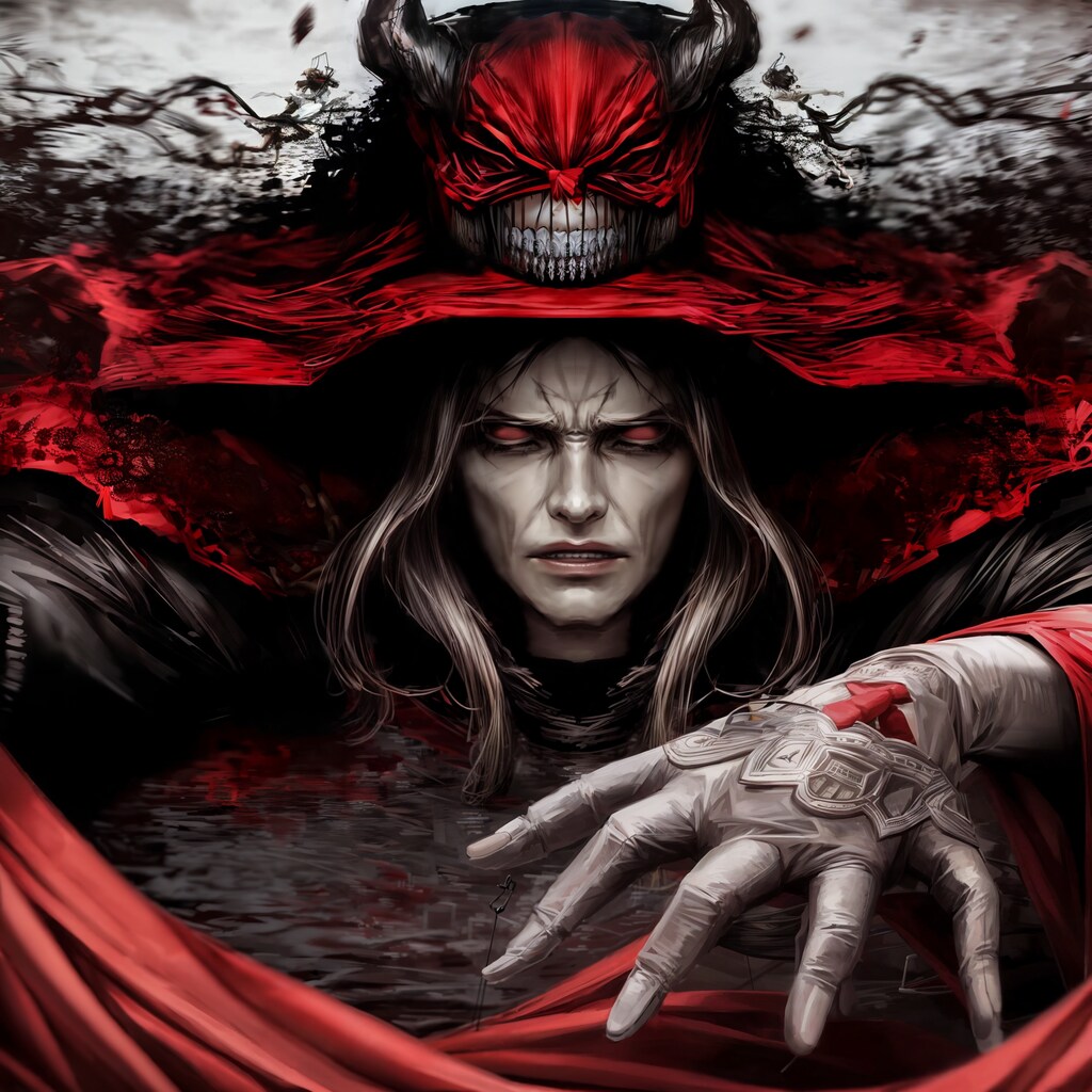 恐怖のどん底に突き落とす、血に染まりし禍々しい魔界の手