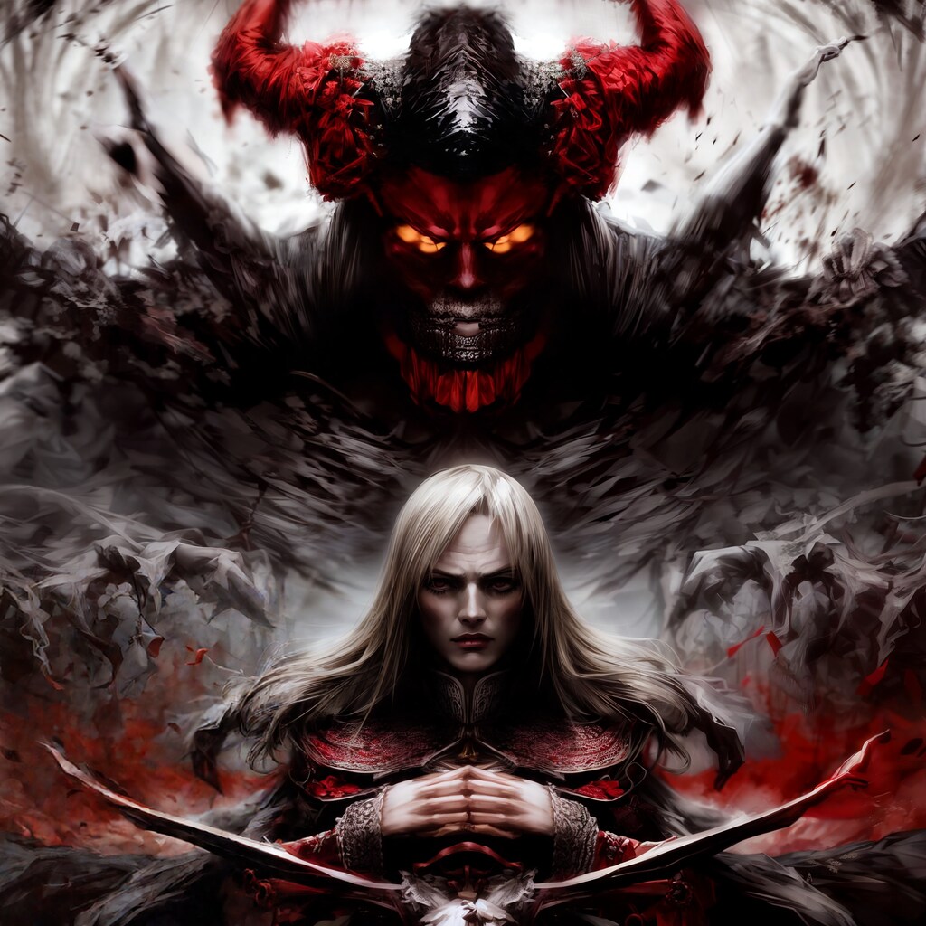 恐怖のどん底に突き落とす、血に染まりし禍々しい魔界の手