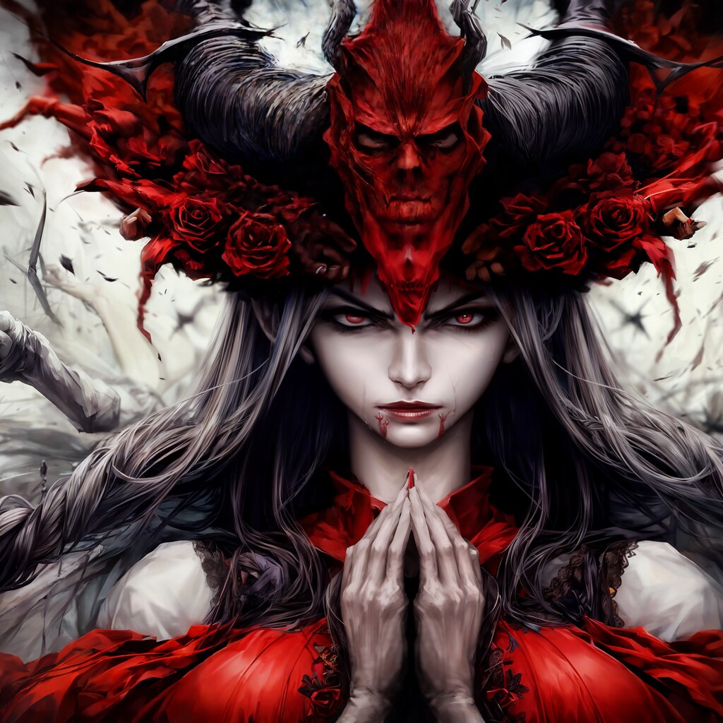 恐怖のどん底に突き落とす、血に染まりし禍々しい魔界の手