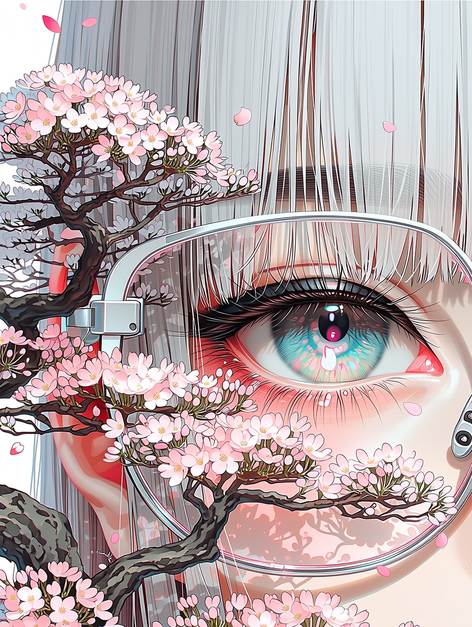 (niji)桜盆栽🌸 | の人気AIイラスト・グラビア