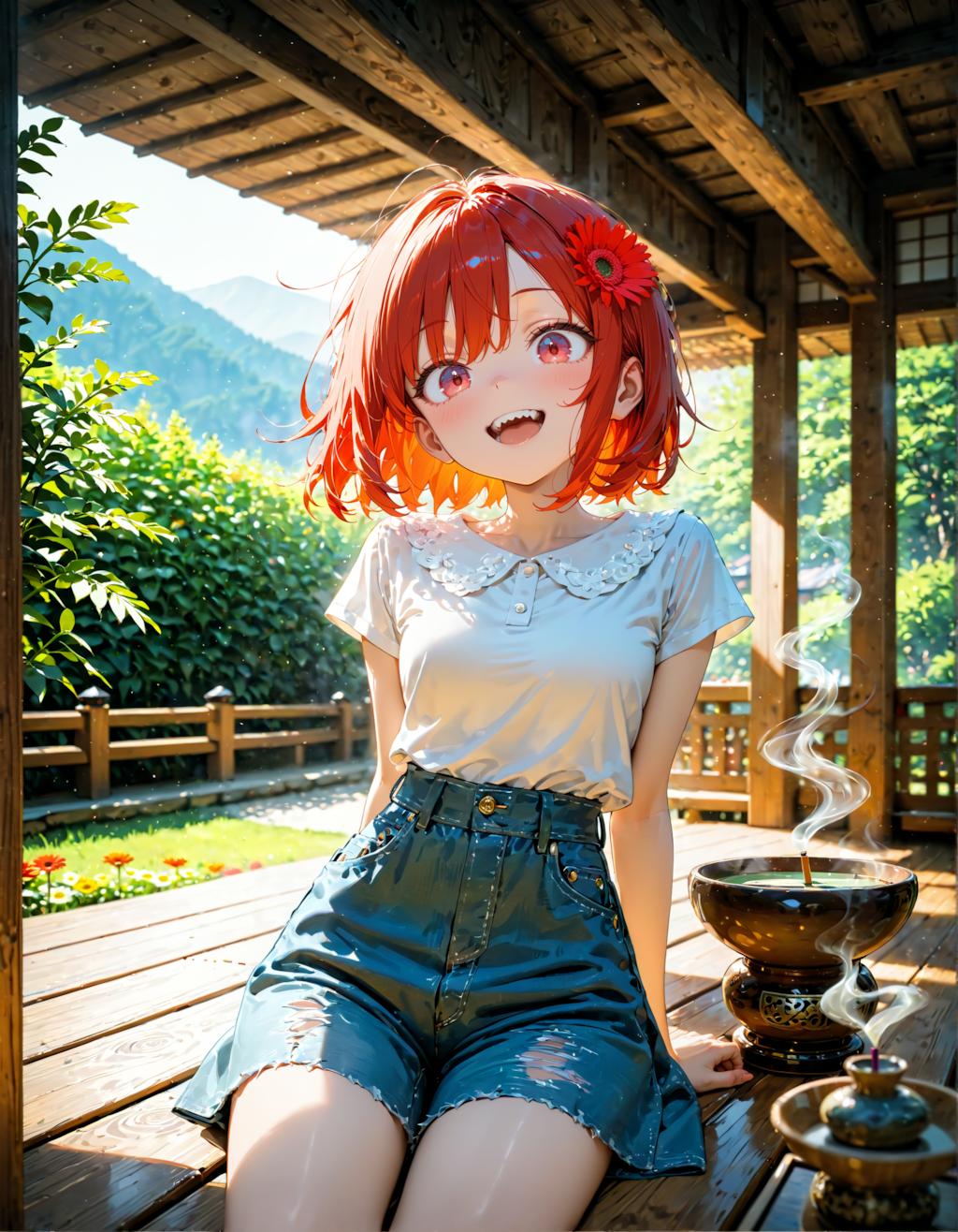 今日はガーベラ記念日。お香の日。ウッドデッキの日。よい歯の日　その３