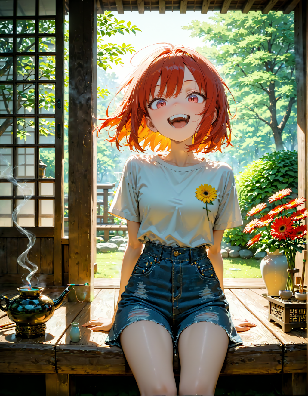 今日はガーベラ記念日。お香の日。ウッドデッキの日。よい歯の日　その３