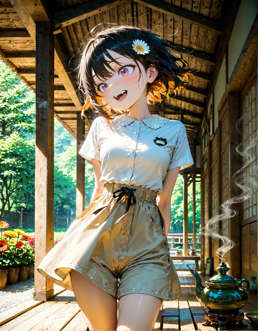 今日はガーベラ記念日。お香の日。ウッドデッキの日。よい歯の日　その３